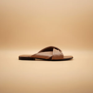 Art-2323 Ciabattina Donna in Nappa incrociata