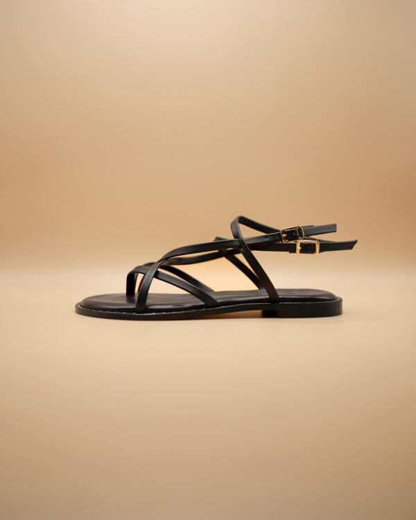 Art-550 Sandalo Donna in Nappa con suola Borchiata - immagine 3