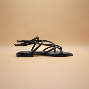 Art-550 Sandalo Donna in Nappa con suola Borchiata