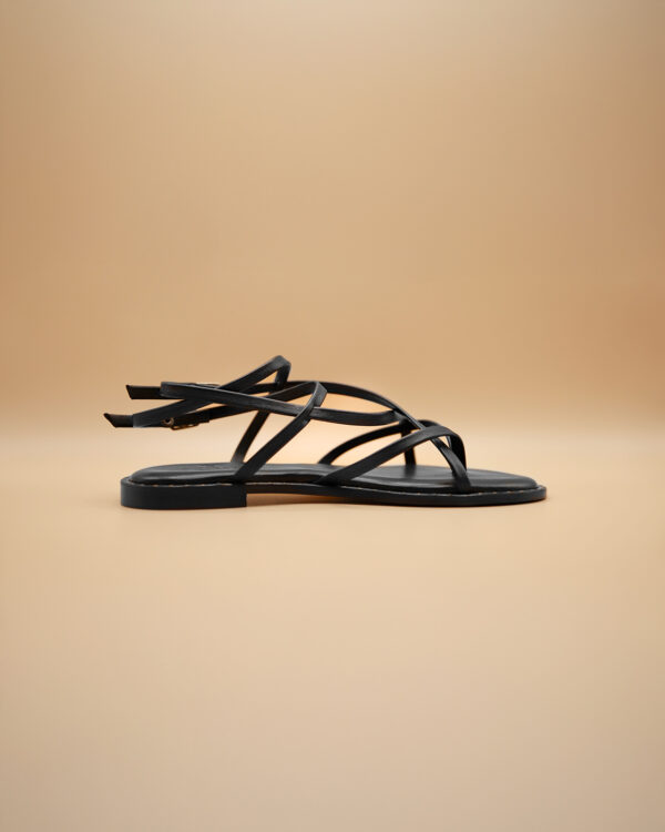 Art-550 Sandalo Donna in Nappa con suola Borchiata
